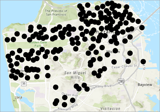 Cafés im Sublayer "Orders"