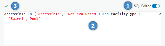 Der SQL-Editor-Modus des Abfrage-Managers