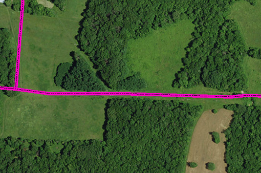 Route kartografisch neu ausrichten