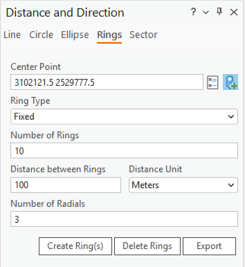 Fixed Range Ring