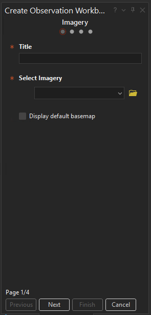 Create Observation Workbench Window