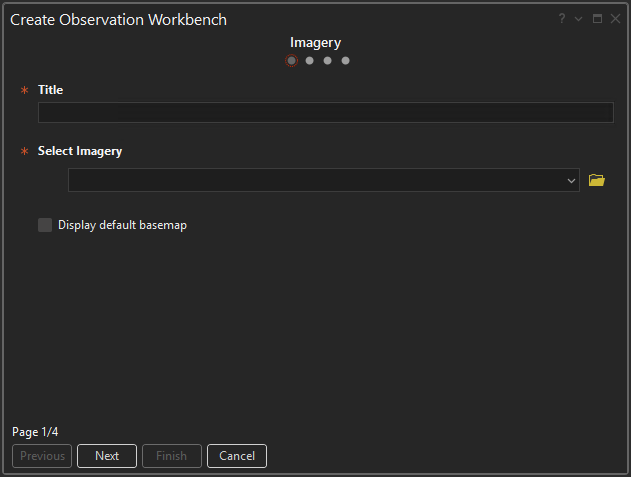 Create Observation Workbench Window