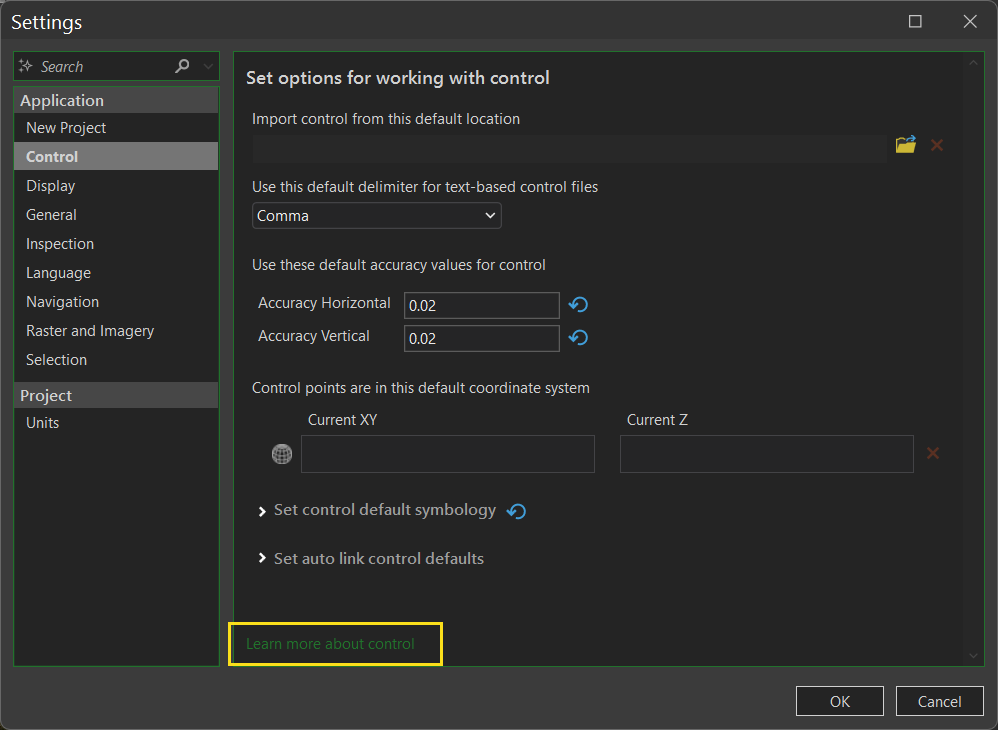 Help links within windows