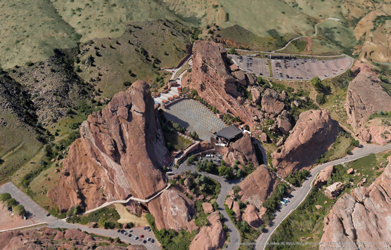 3D Mesh of Red Rocks sample data