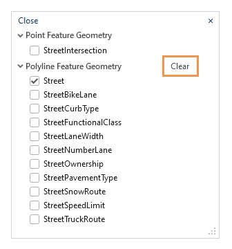 Feature Classes