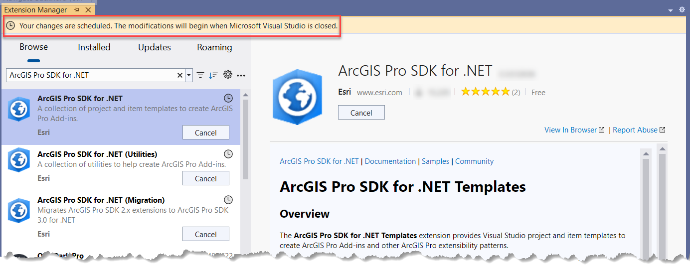 ArcGIS Pro SDK Install SDK_Install.png