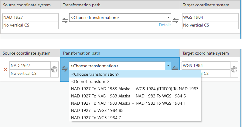 Transformations Control transformationscontrol