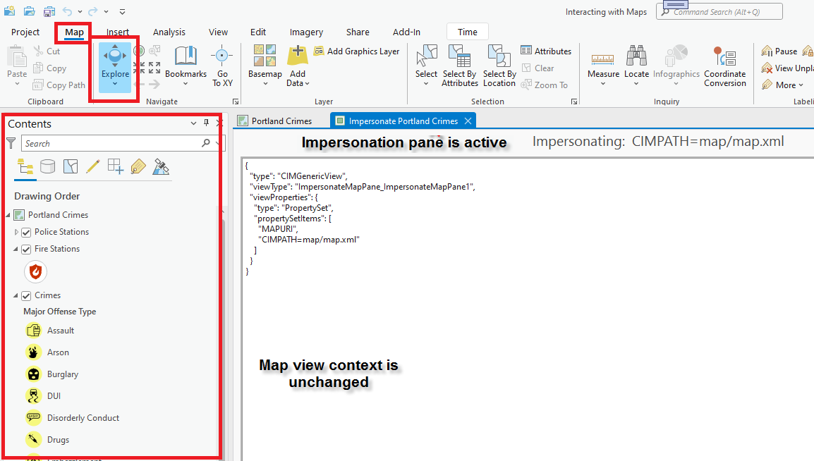 ImpersonateMapPane1ViewModel is active ImpersonateMapPane1ViewModel is active