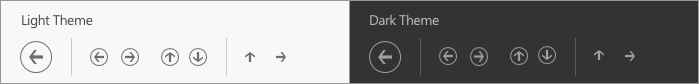 Arrow buttons Arrow Buttons