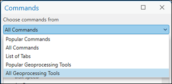 Stealth mouse command dialog box