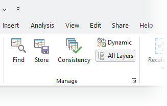 Manage group on the Network Diagram tab