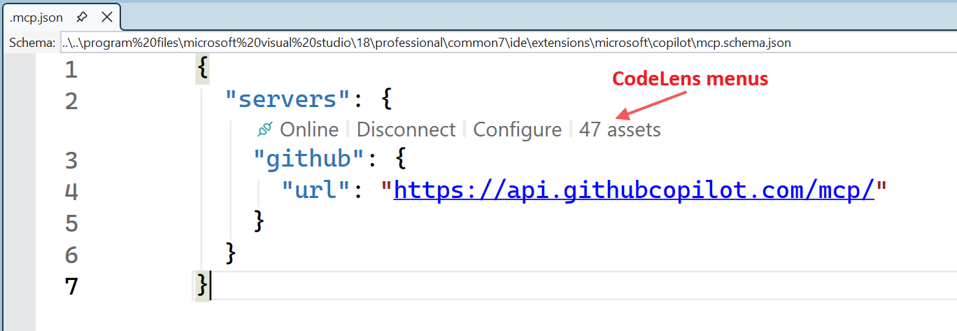 MCP Server Configuration step 1