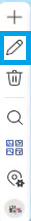 Edit button on the Map view toolbar