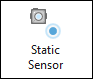 Sensor estático en la barra de herramientas Metadatos