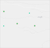 Géométries en entrée de type point et géométries de découpage de type point