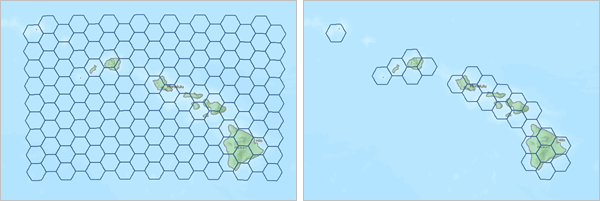 Paramètre Only keep intersecting tessellations (Conserver uniquement les tessellations d’intersection)