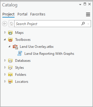 Boîtes à outils du projet