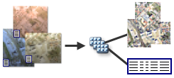 Diagramme de jeu de données mosaïque