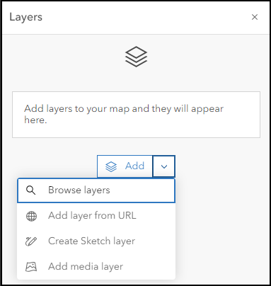 Option de navigation des calques