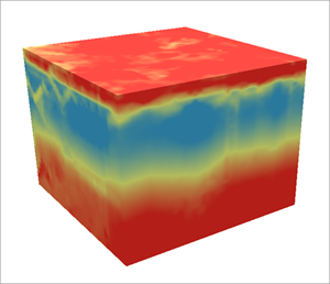 Illustration de l’outil GA Layer 3D To NetCDF (Couche GA 3D vers NetCDF)