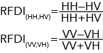 Équations RFDI