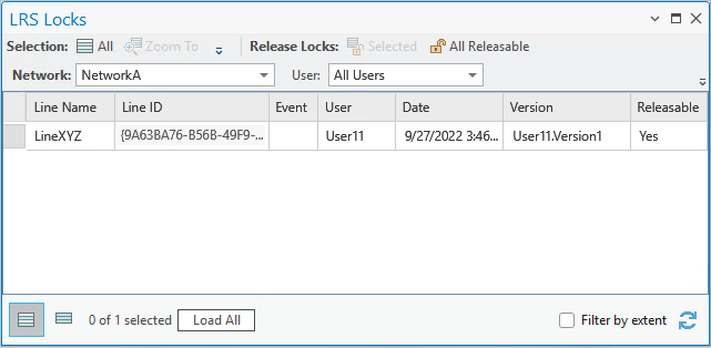 LRS ロック テーブル