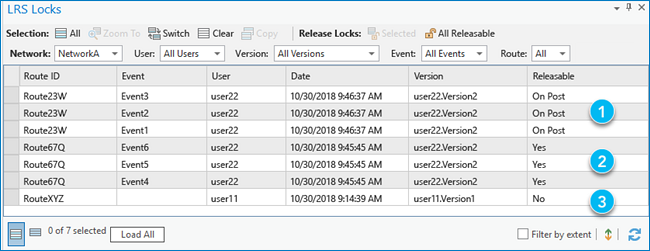 user22 による LRS ロック テーブル