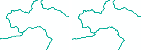 2 つのライン シンボル