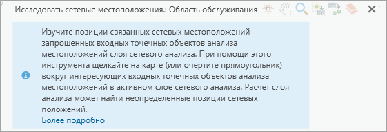 Наложение Исследовать местоположения