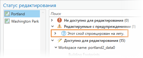 Статус редактирования