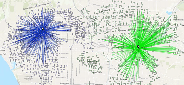 Output desire lines from tool
