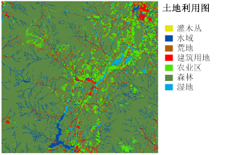 输入土地利用类型栅格