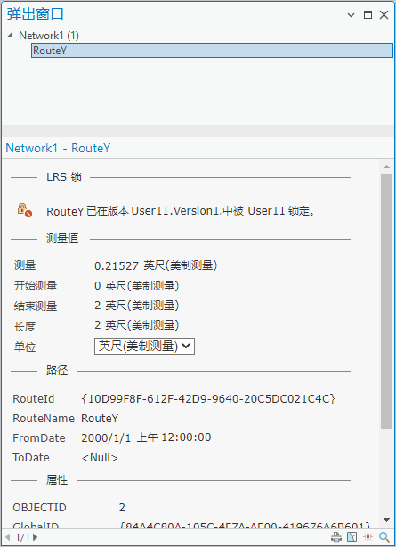 “识别路径”弹出窗口，“LRS 锁”部分