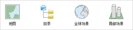 新工程的 4 个默认模板